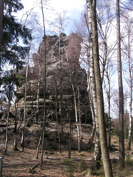 LUŽICKÉ HORY - NONNENFELSEN